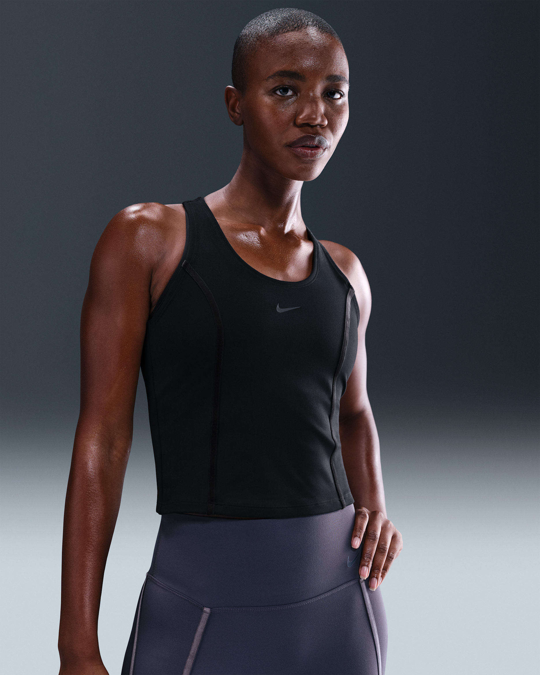 Nike One Fitted Women's Dri-FIT Tank Top. Nike.com